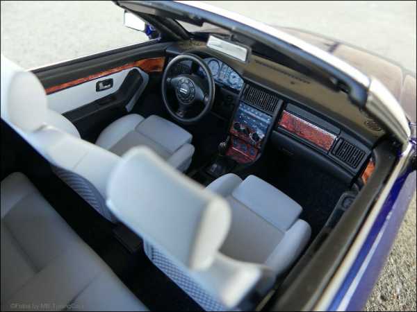 1:18 Audi 80 2.8 V6 Cabrio "Santorin Blue Edition"